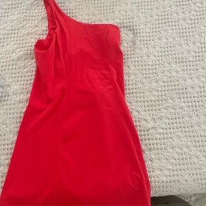 Outdoor Voices One Shoulder Dress
